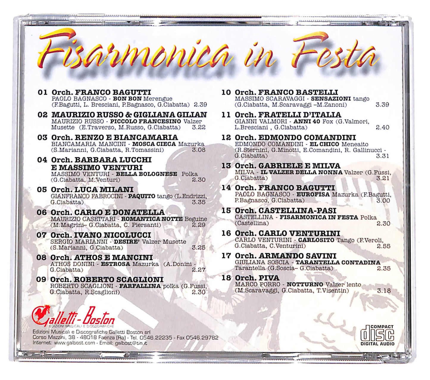EBOND Various - Fisarmonica in festa CD CD139715