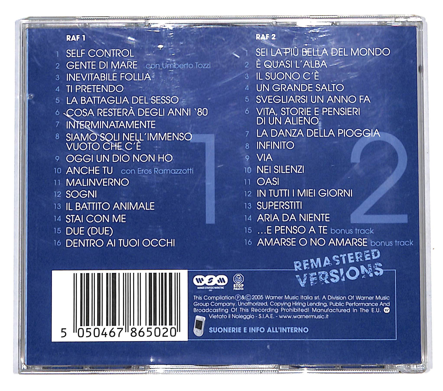 EBOND Raf - Tuttoraf Collezione Definitiva CD CD139805