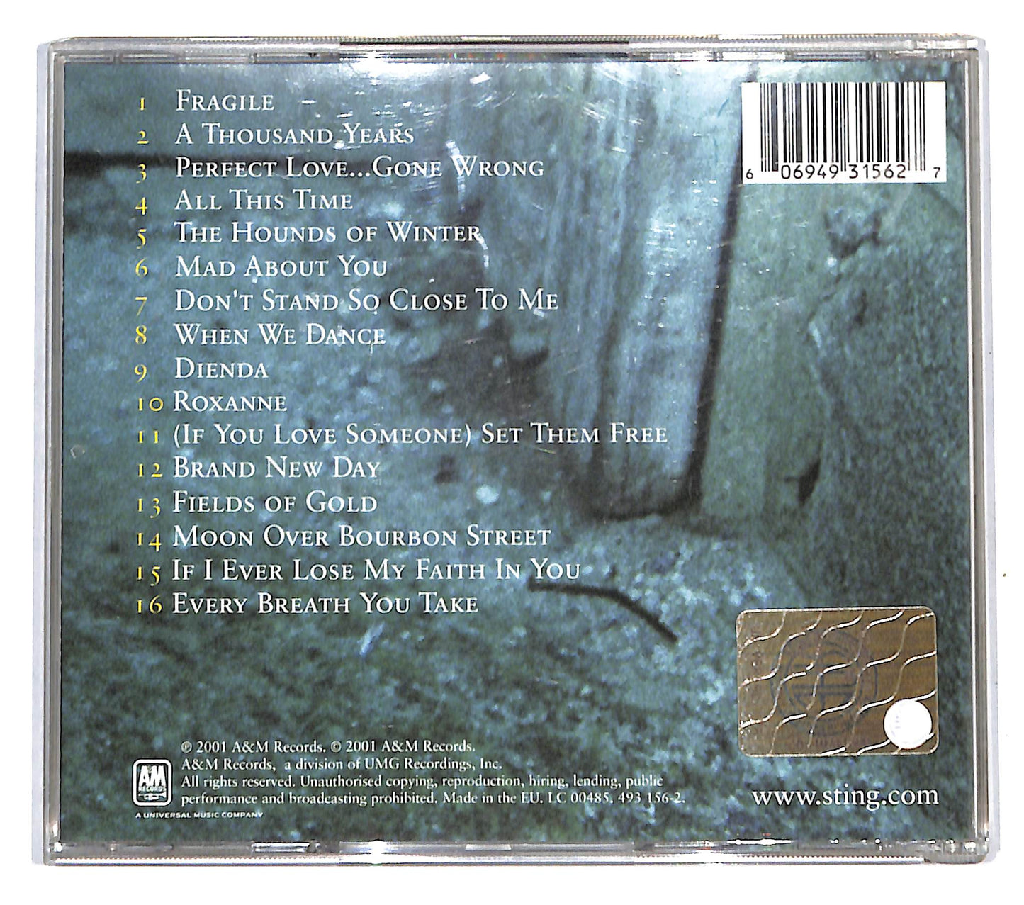 EBOND Sting - ...all This Time CD CD139839