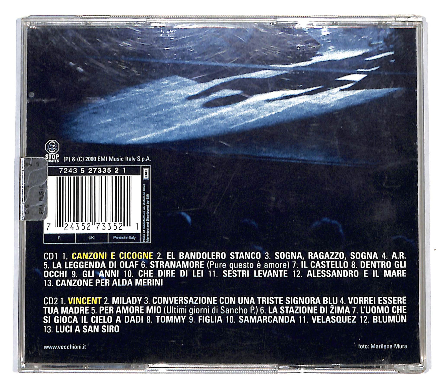 EBOND Roberto Vecchioni - Canzoni E Cicogne CD CD139857