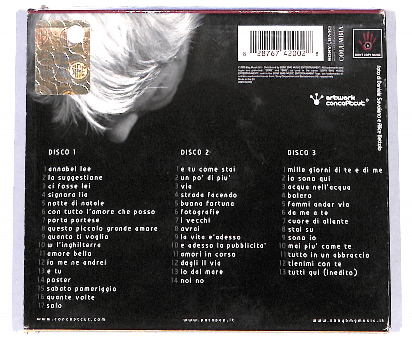 EBOND Claudio Baglioni - Tutti Qui - Collezione Dal 1967 Al 2005 CD CD140049