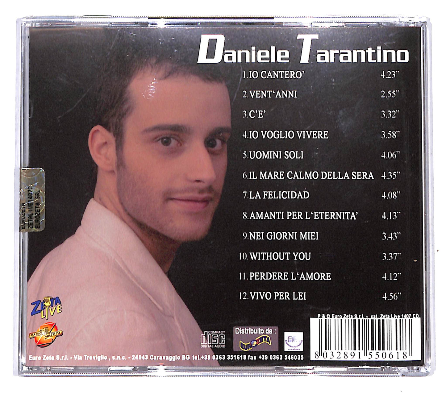 EBOND Daniele Tarantino - Io Cantero CD CD140059