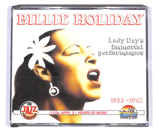EBOND Billie Holiday - Lady Day's Immortal Performances 1933-1942 CD CD140129