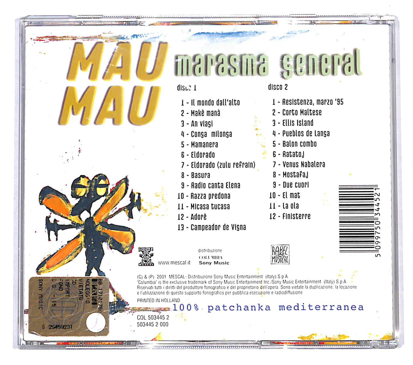 EBOND Mau Mau - Marasma General CD CD140212