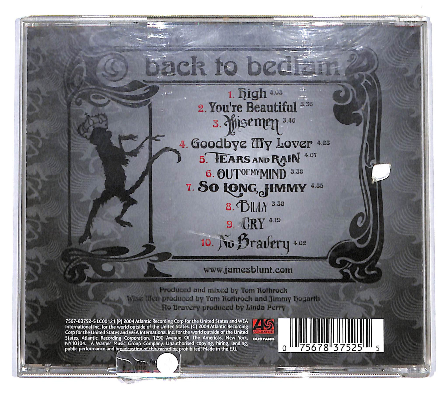 EBOND James Blunt - Back To Bedlam CD CD140223
