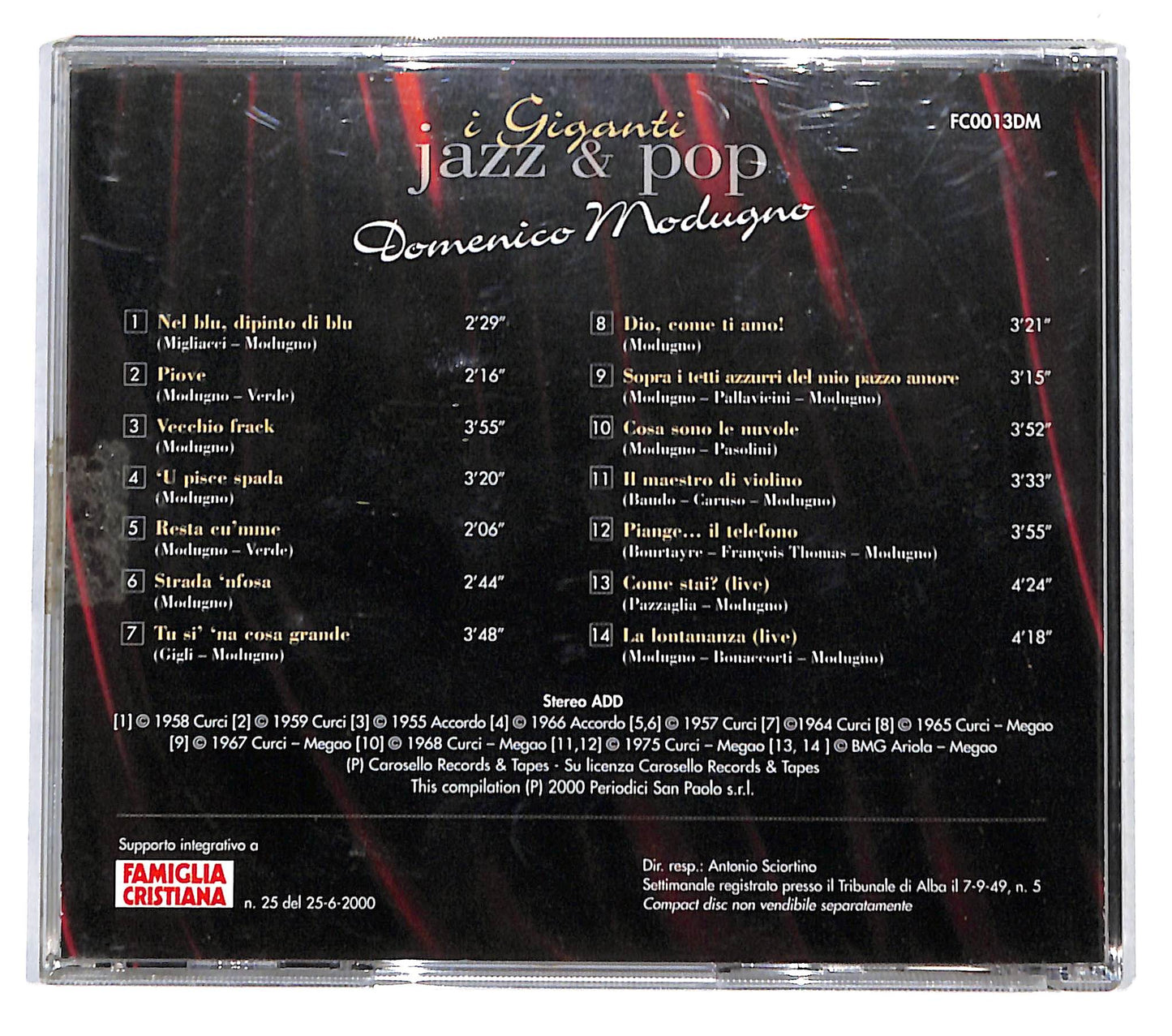 EBOND Domenico Modugno - Domenico Modugno CD CD140322