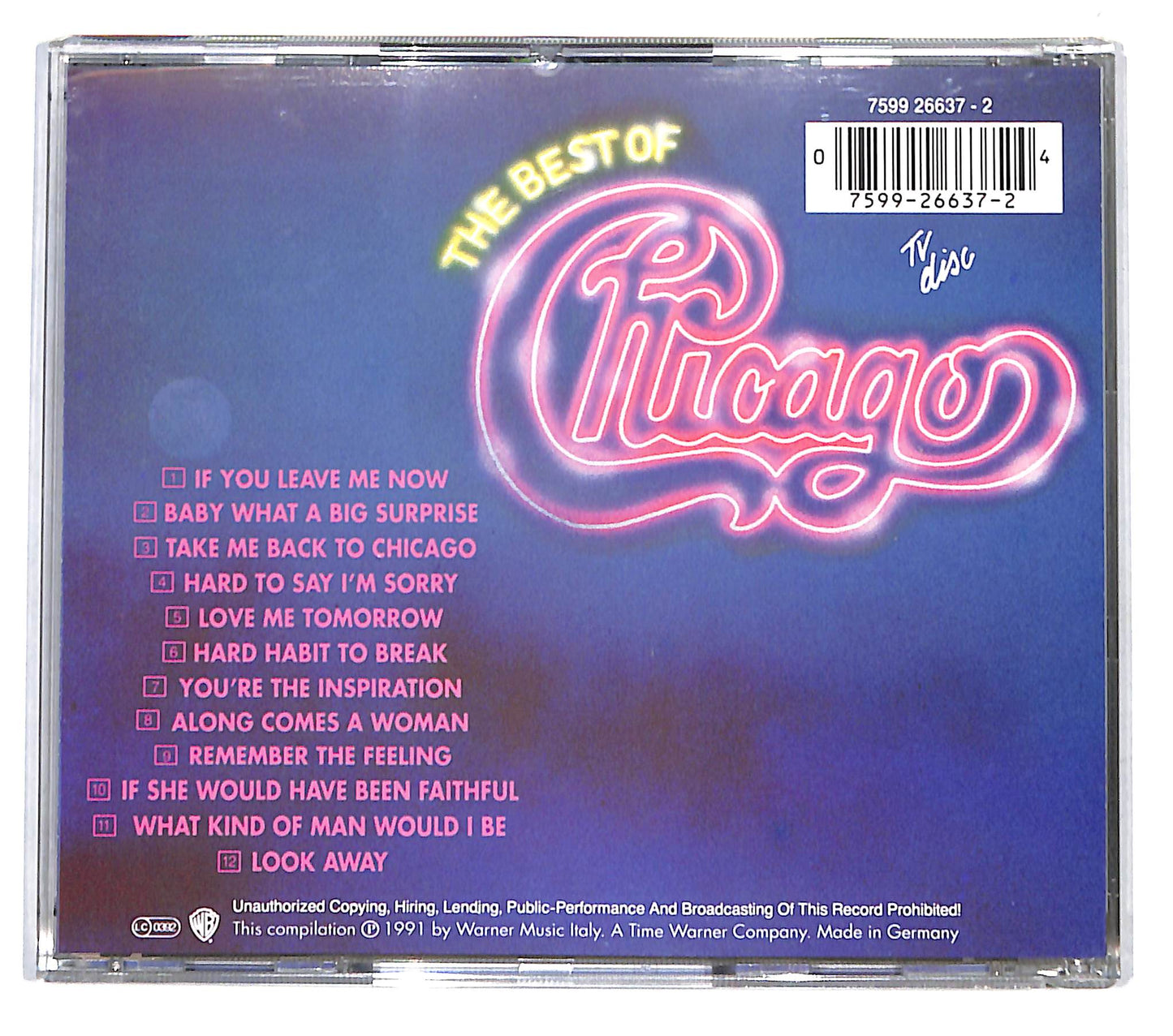 EBOND Chicago - The Best Of Chicago CD CD140336