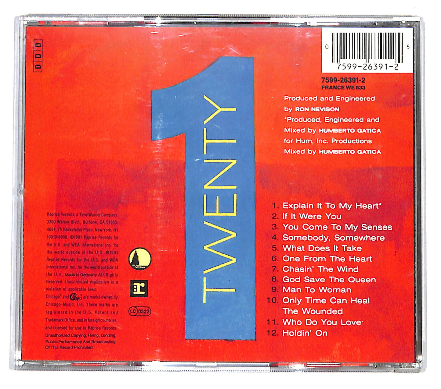 EBOND Chicago - Twenty 1 CD CD140337