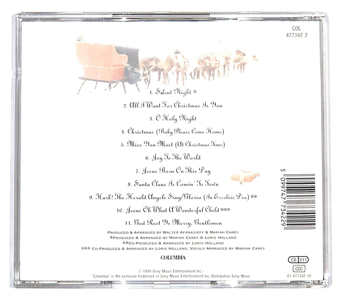 EBOND Mariah Carey - Merry Christmas CD CD140357