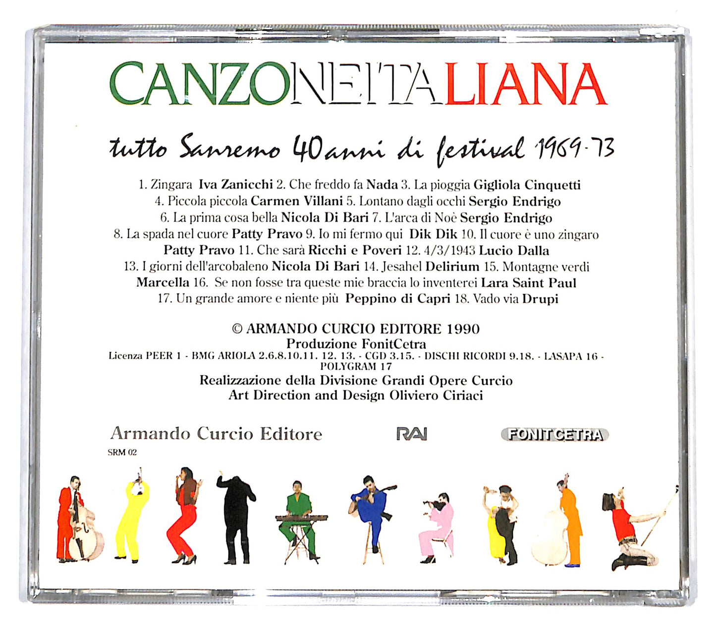 EBOND Canzoneitaliana Tutto Sanremo 40 Anni Di Festival 1969-73 CD CD140424