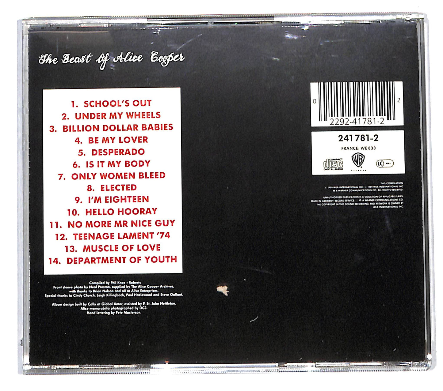 EBOND Alice Cooper - The Beast Of Alice Cooper CD CD140432