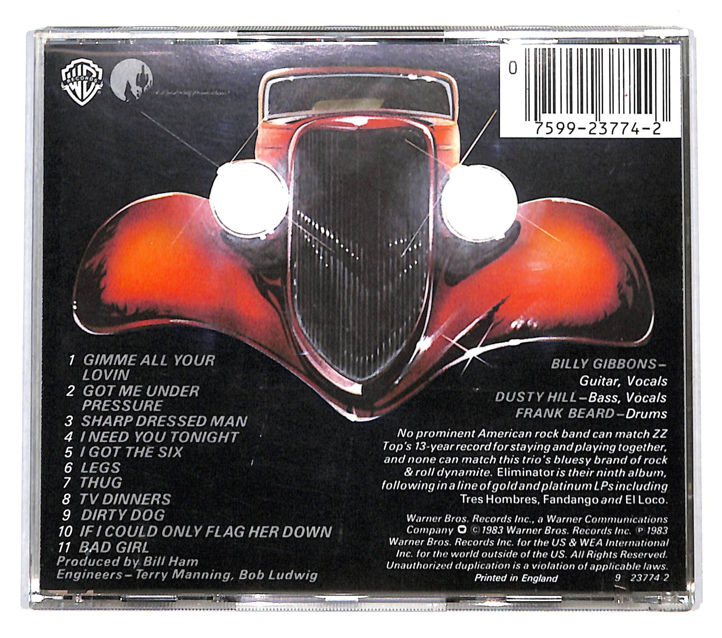 EBOND ZZ Top - Eliminator CD CD140441