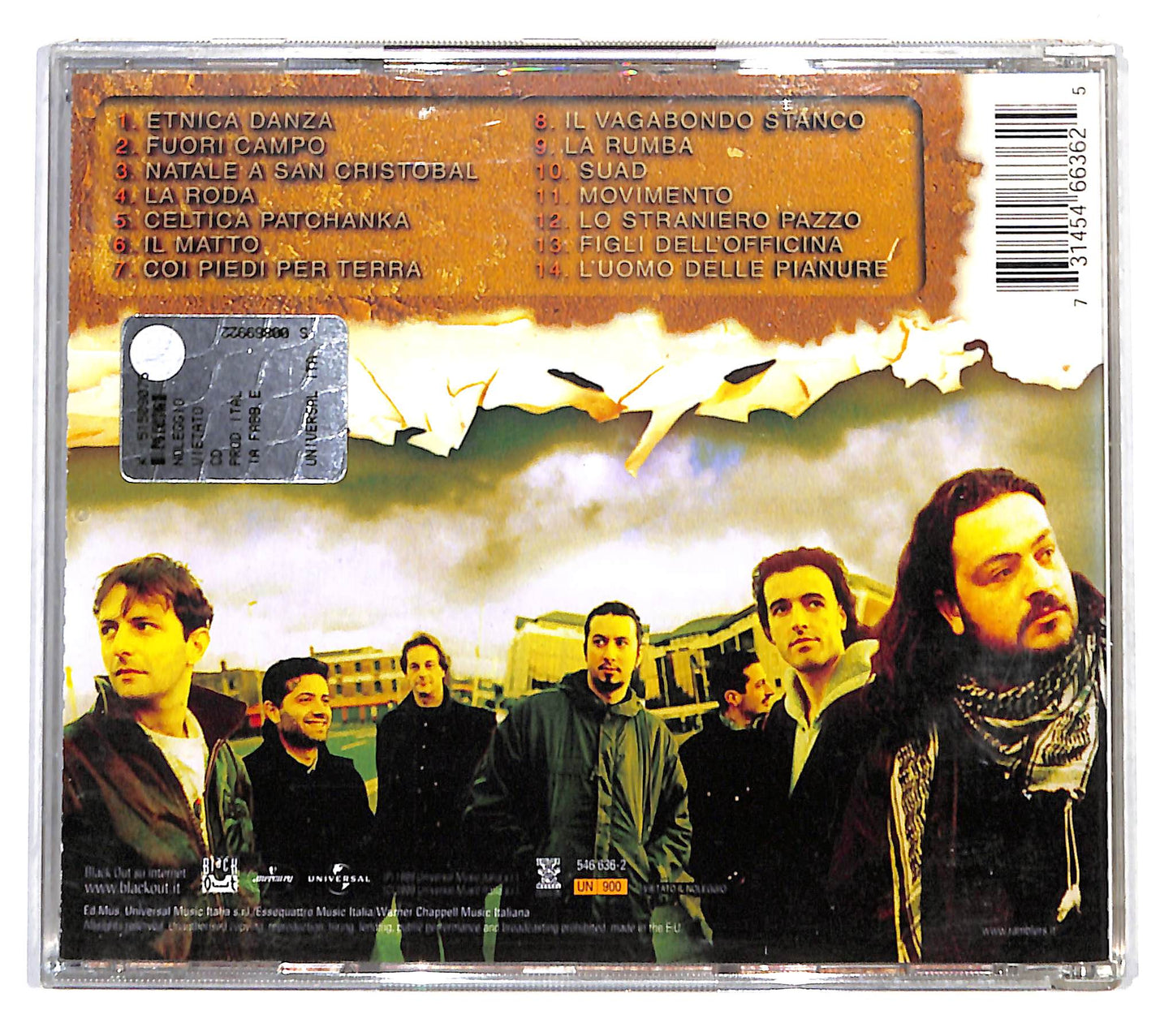 EBOND Modena City Ramblers - Fuori Campo CD CD140518
