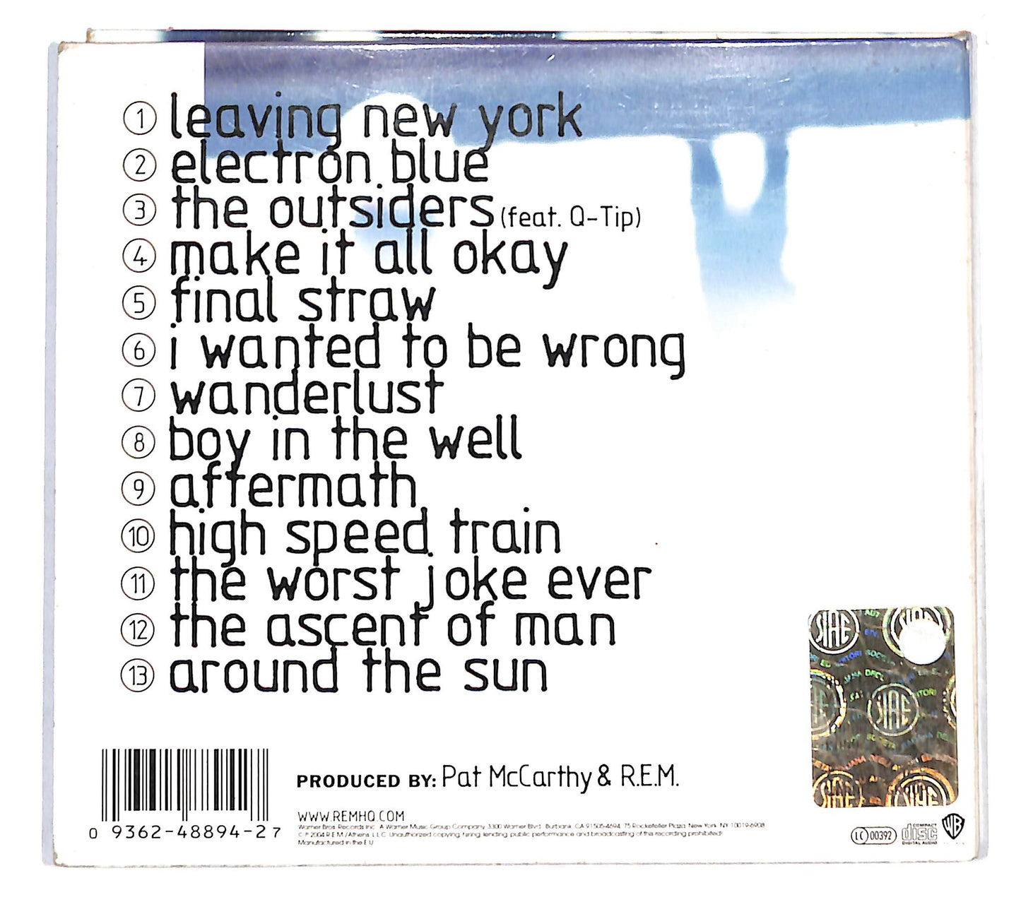 EBOND R.E.M. - Around The Sun DIGIPACK CD CD140531