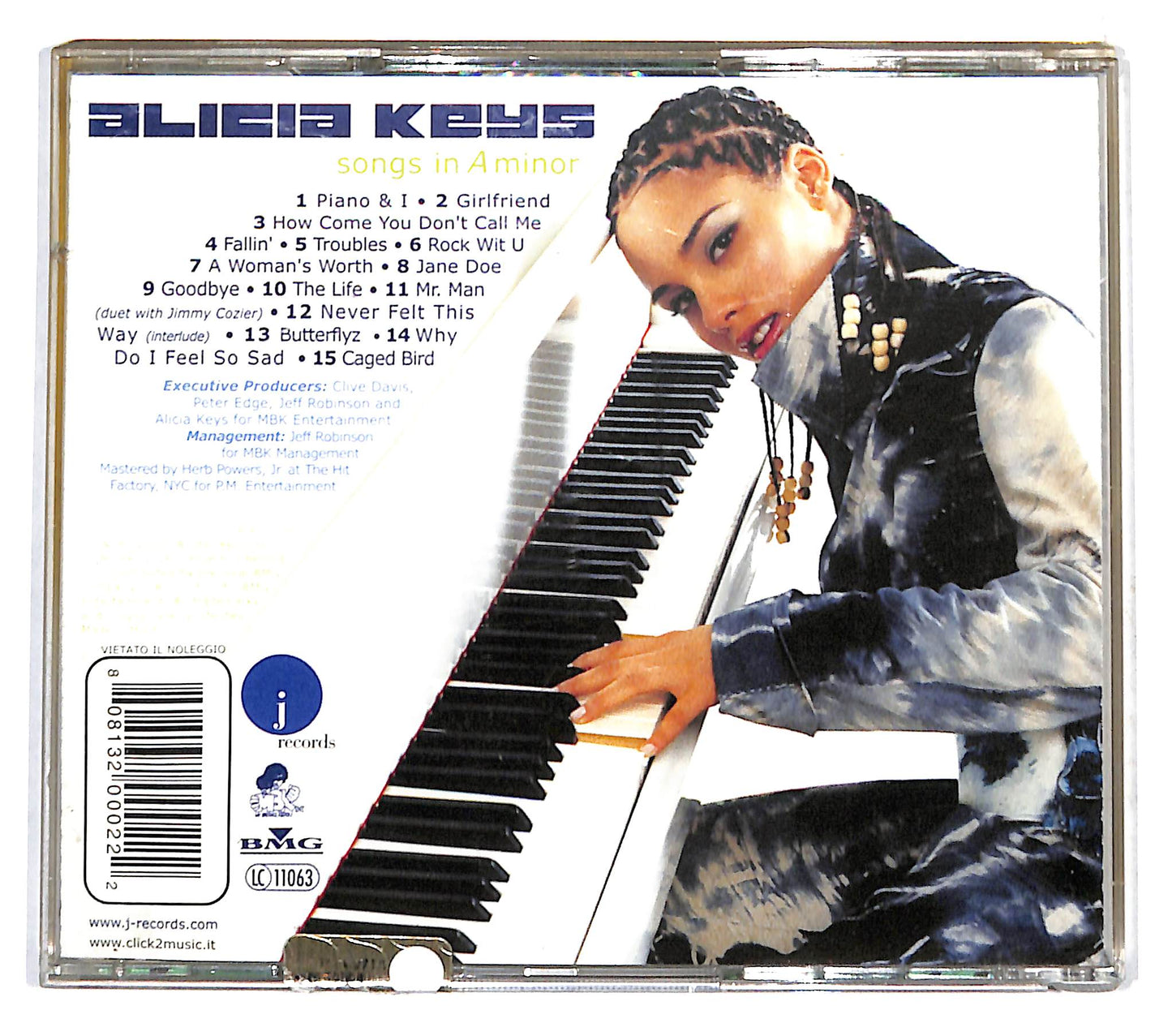 EBOND Alicia Keys - Songs In A Minor CD CD140553