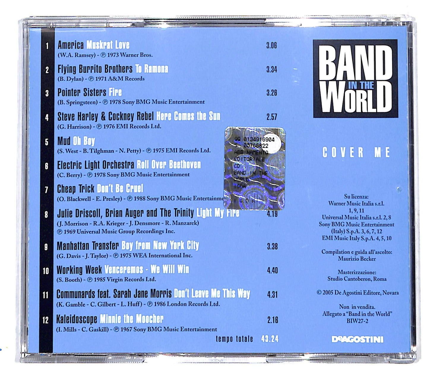EBOND Various - Band In The World - Cover Me CD CD140562