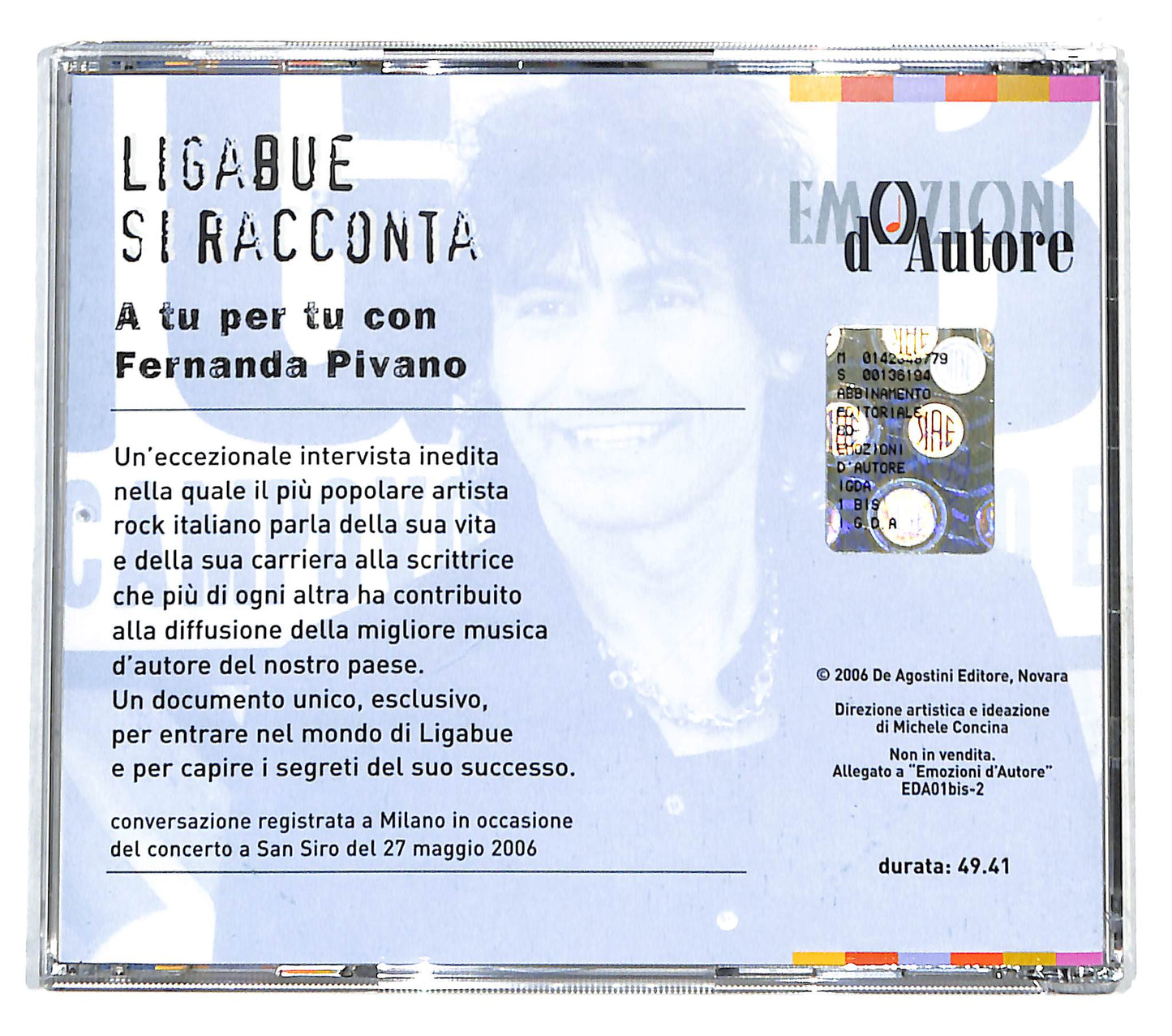 EBOND Ligabue - Fernanda Pivano - Ligabue Si Racconta CD CD140608