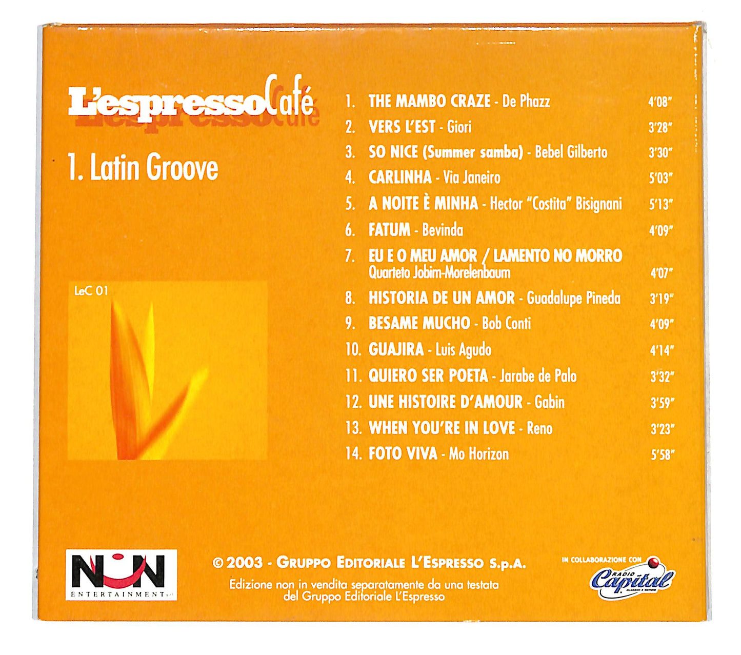EBOND Various - Chill Out - L’Espresso Cafe 1. Latin Groove CD CD140703