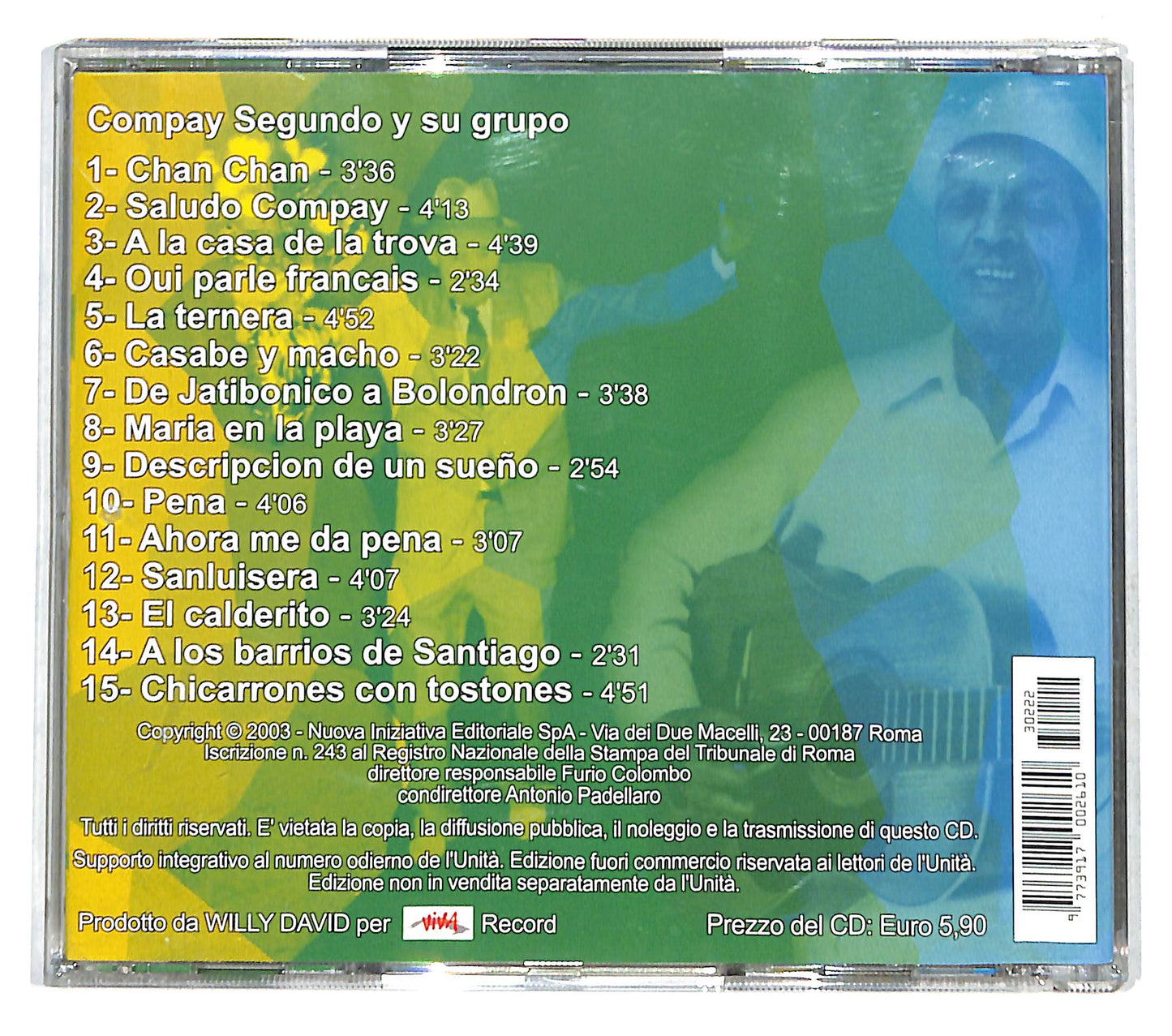 EBOND Compay Segundo Y Su Grupo - Time Of Buena Vista CD CD140715