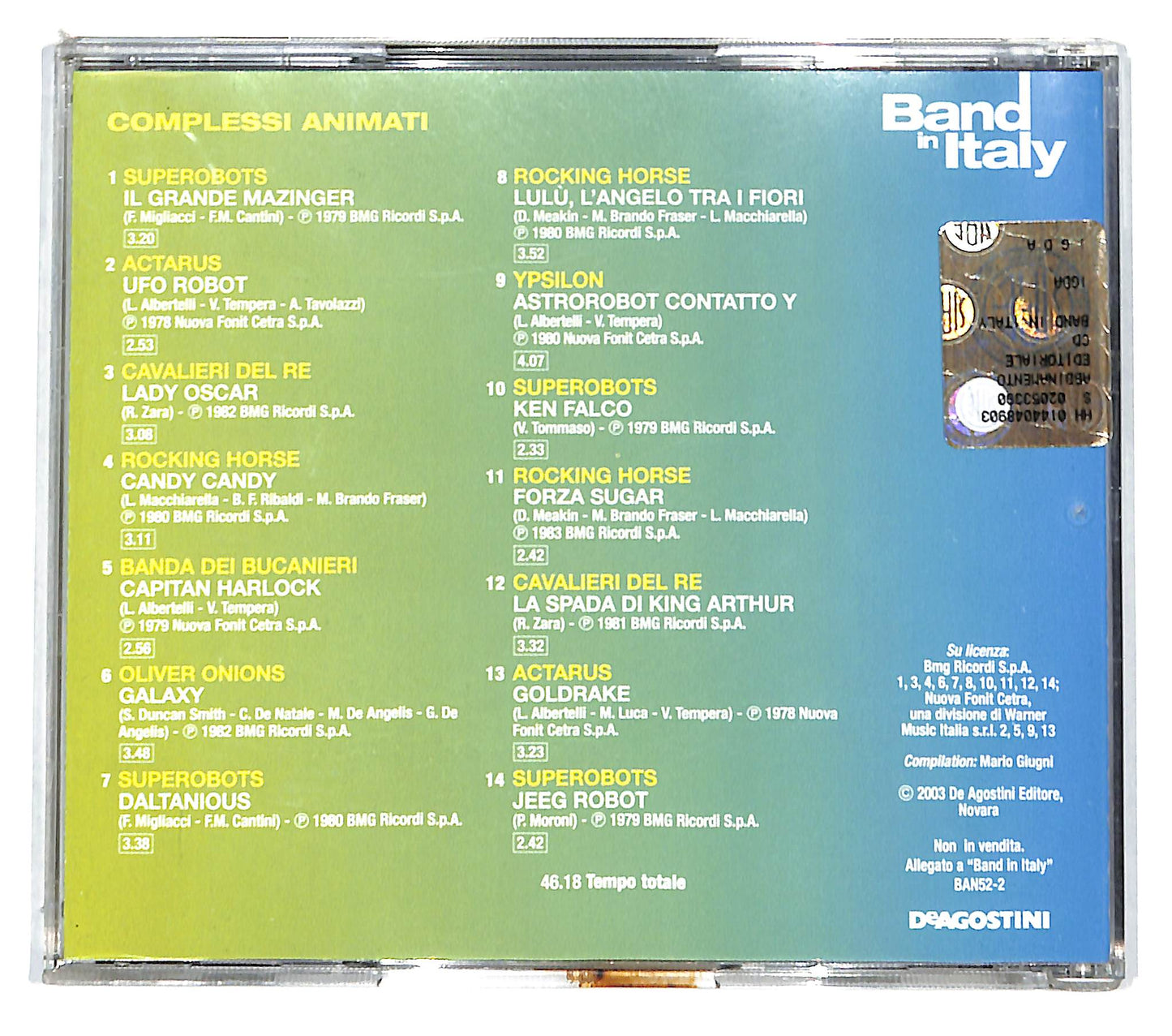 EBOND Various - Complessi Animati CD CD140740