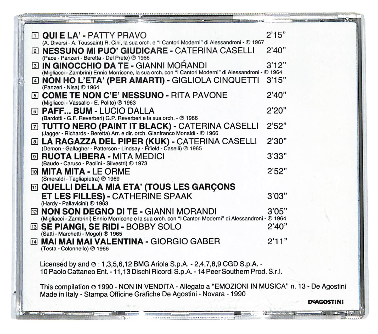 EBOND Various - Quelli Della Mia Eta CD CD140747