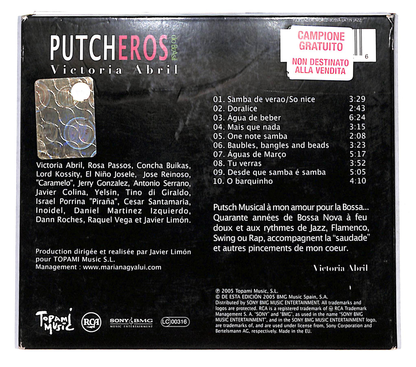 EBOND Victoria Abril - Putcheros Do Brasil CD CD140821