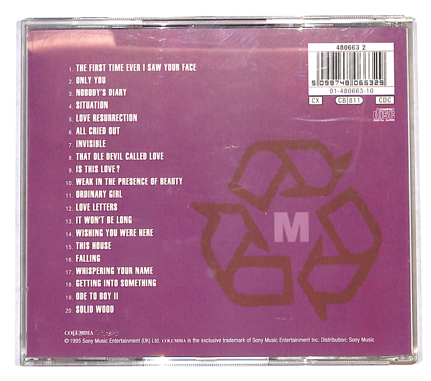 EBOND Alison Moyet - Singles CD CD140824