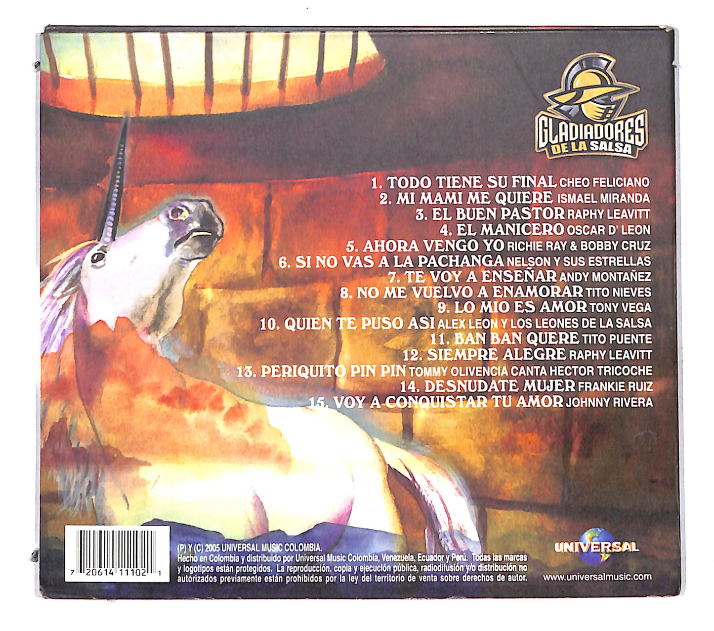 EBOND Various - Gladiadores de la Salsa - Unicorno DIGIPACK CD CD140829