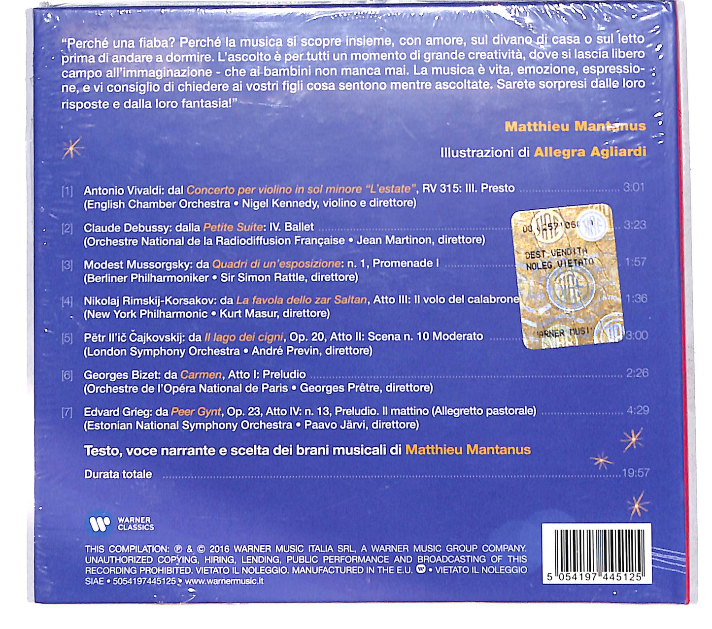 EBOND Matthieu Mantanus - Fiabe Musicali Astrid e il letto magico CD CD140830