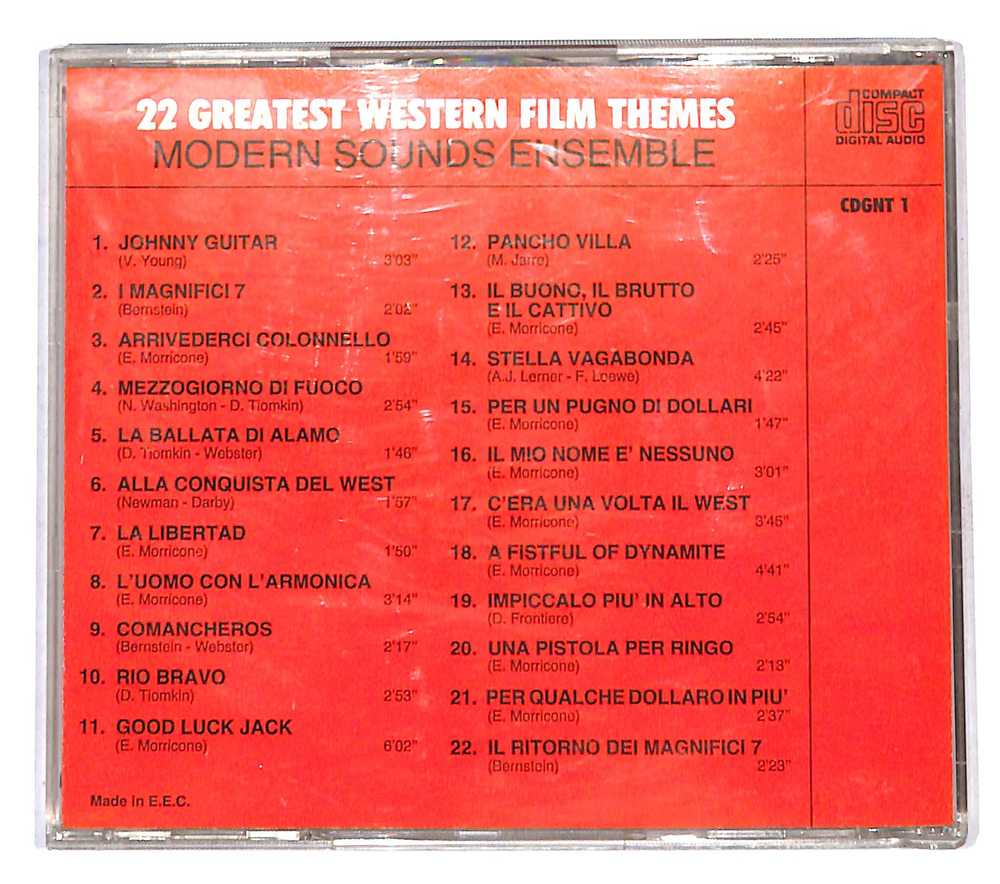 EBOND Various - 22 Greatest Western film themes CD CD140834