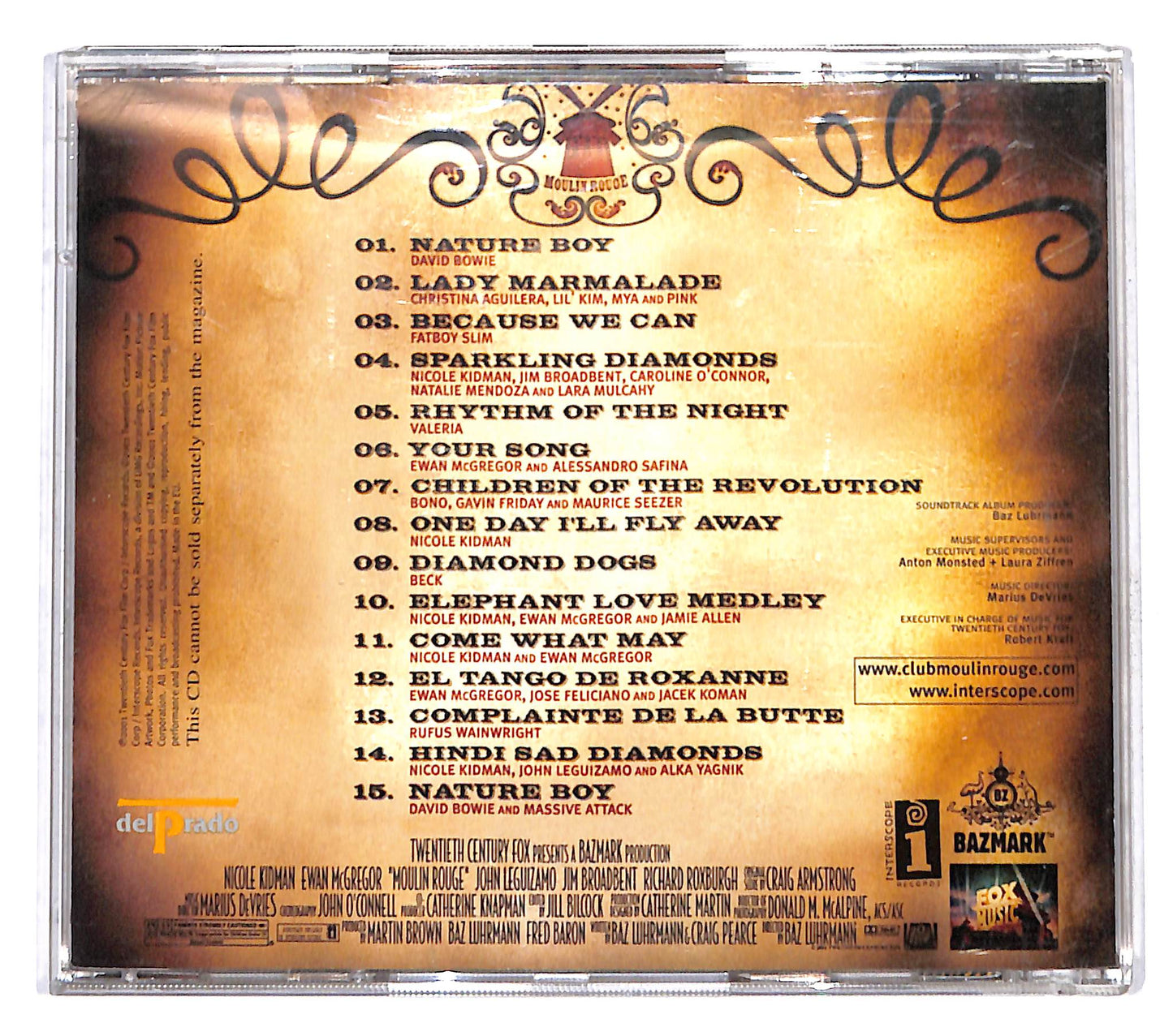 EBOND Various - Music From Baz Luhrmann's Film Moulin Rouge! CD CD140855