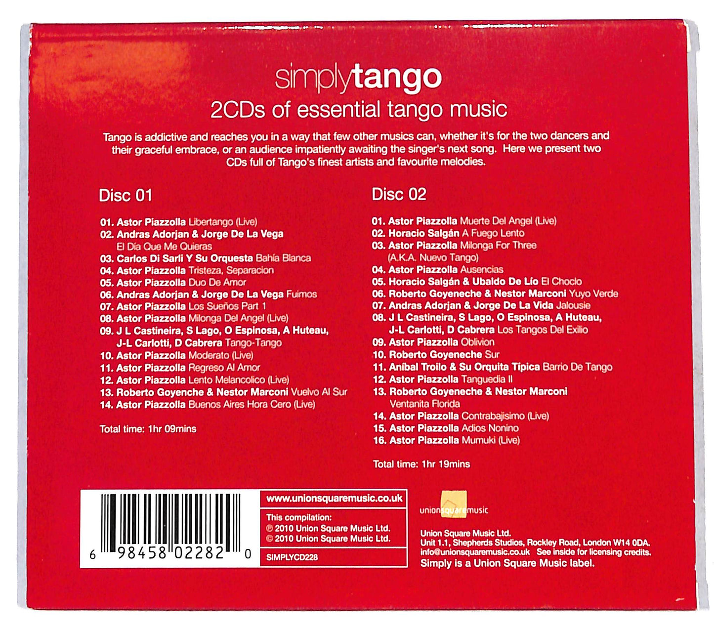 EBOND Various - Simply tango CD CD140929