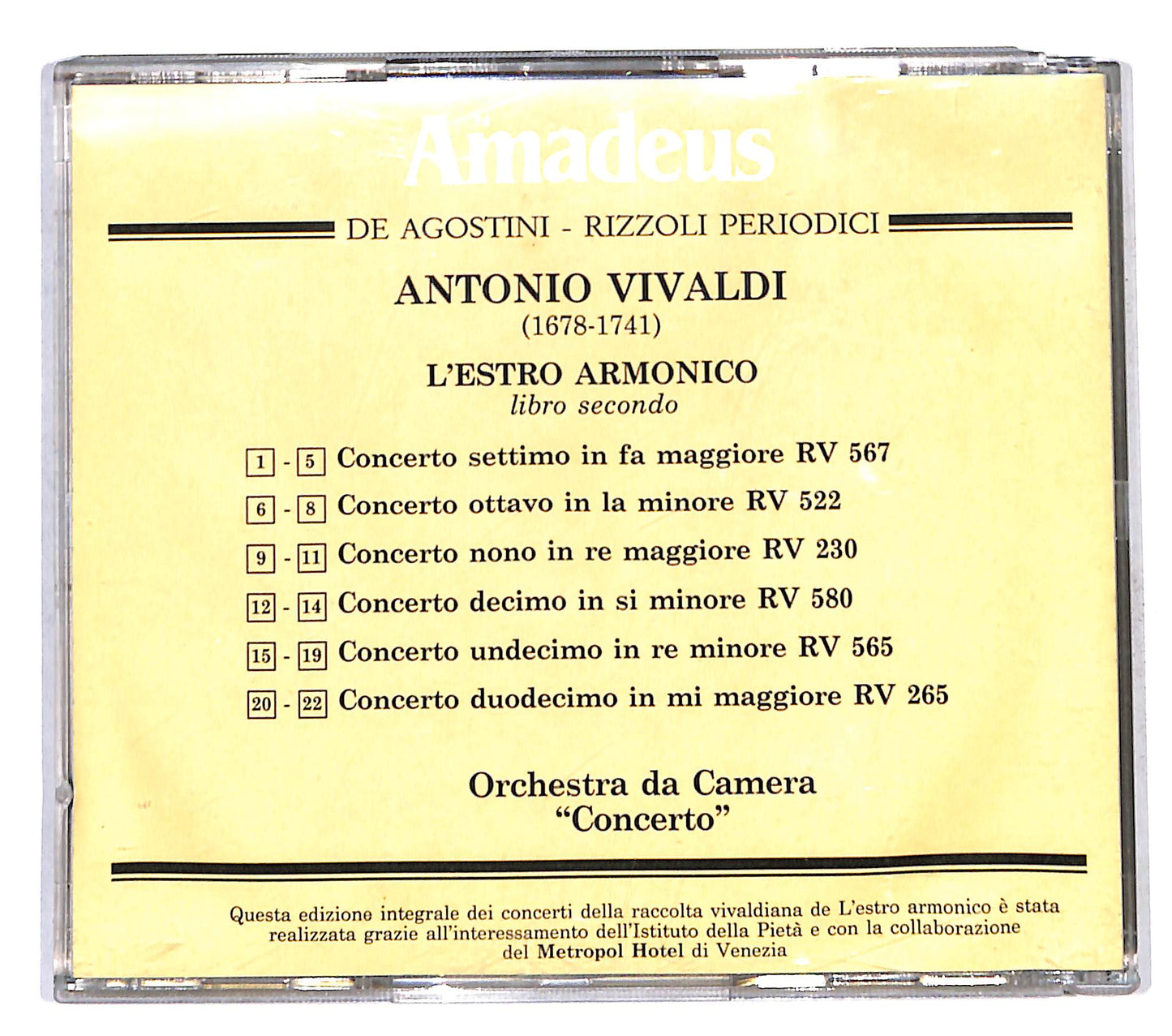 EBOND Antonio Vivaldi - L'Estro Armonico CD CD140942