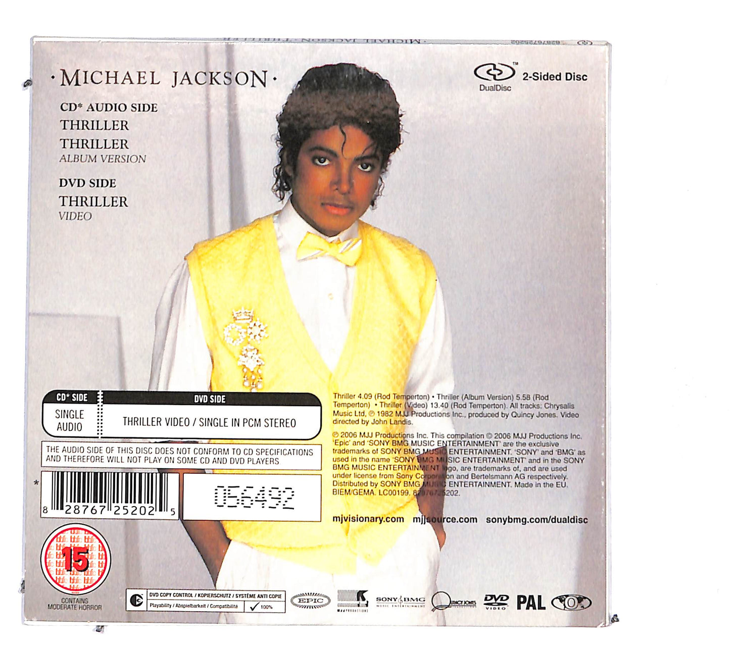 EBOND Michael Jackson - Thriller + DVD CD CD141011
