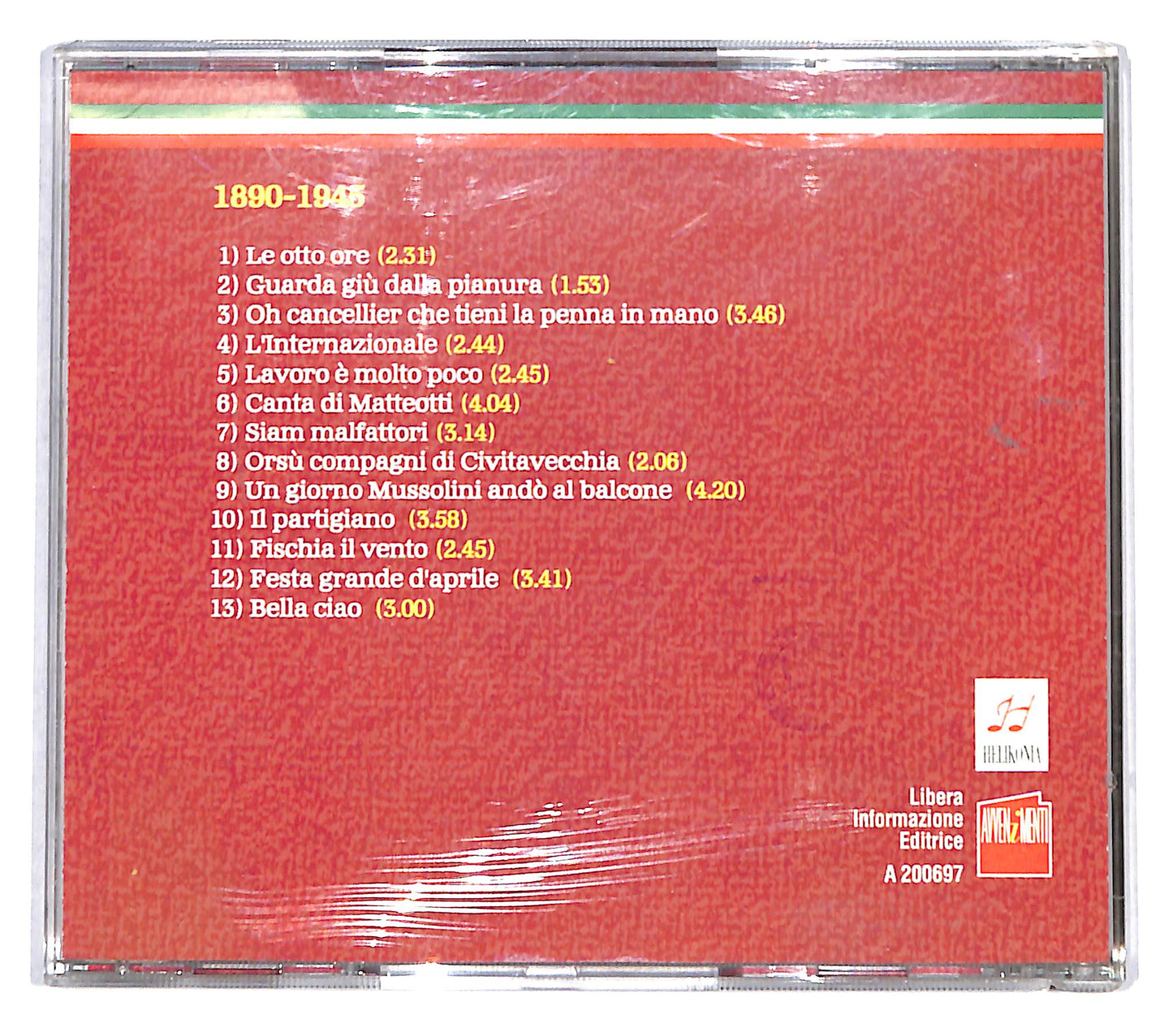 EBOND Various - 1890-1945 Vol. 3 Il Primo Dopoguerra CD CD141013