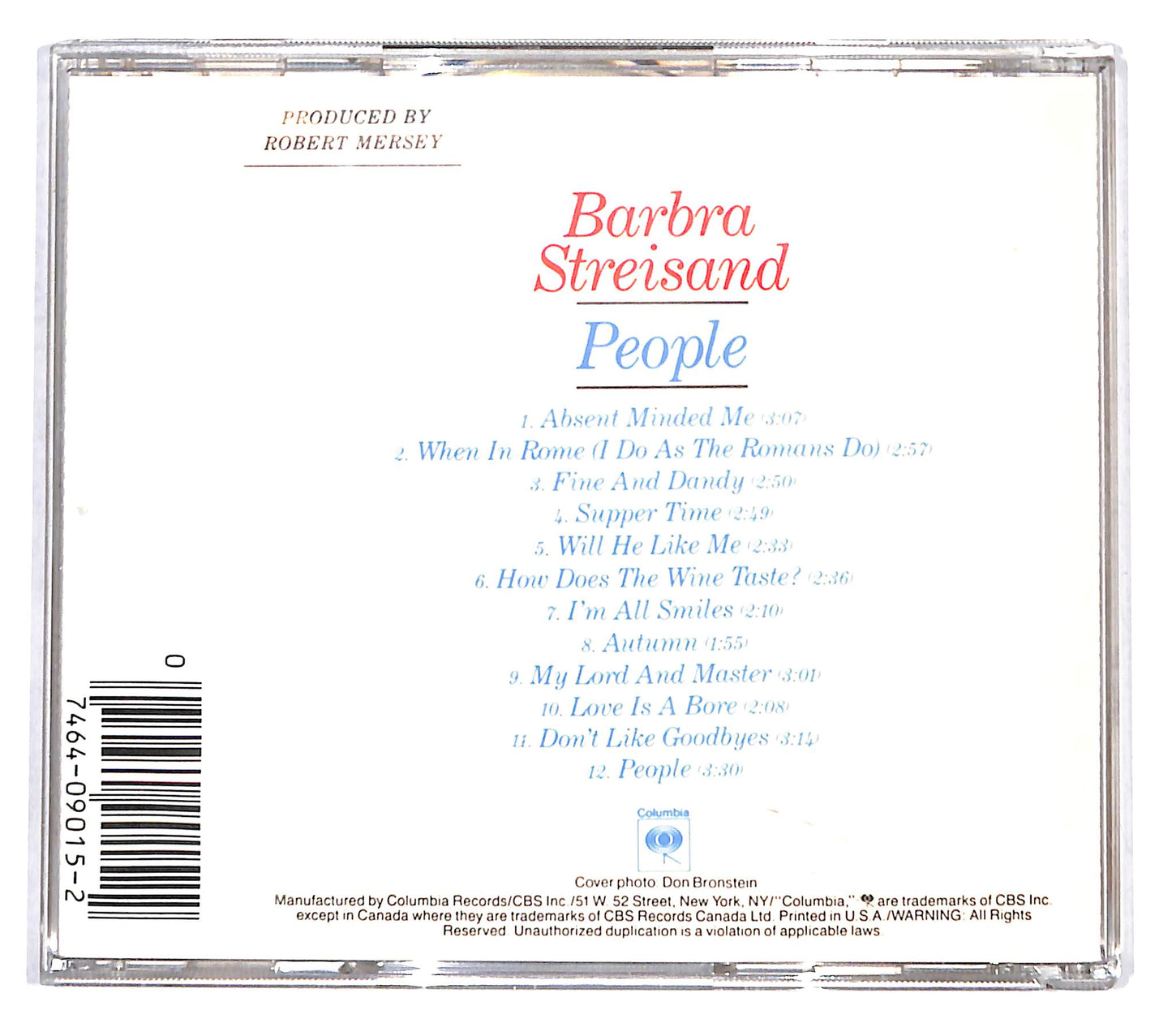EBOND Barbra Streisand - People CD CD141020