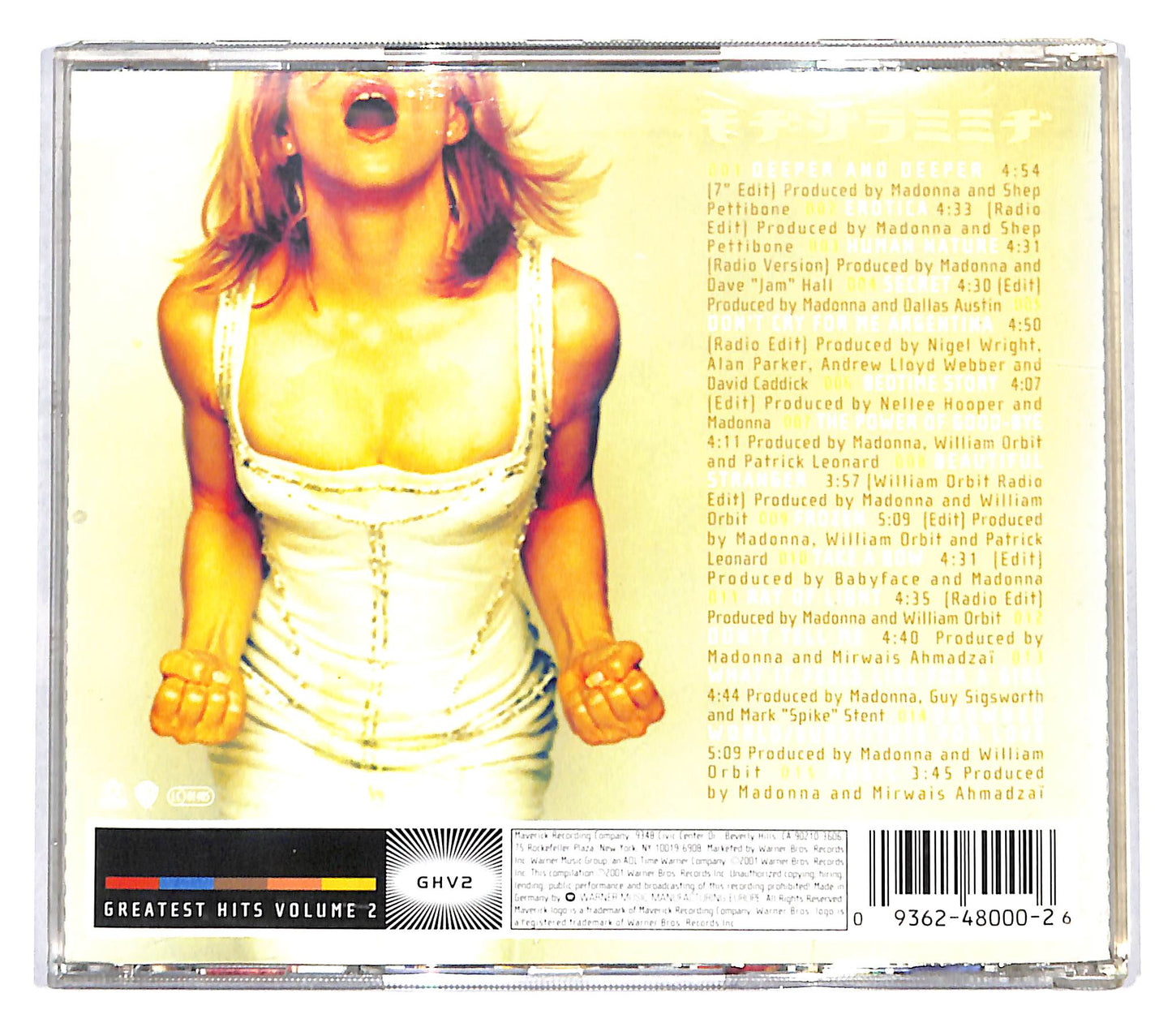 EBOND Madonna - GHV2 (Greatest Hits Volume 2) CD CD141022
