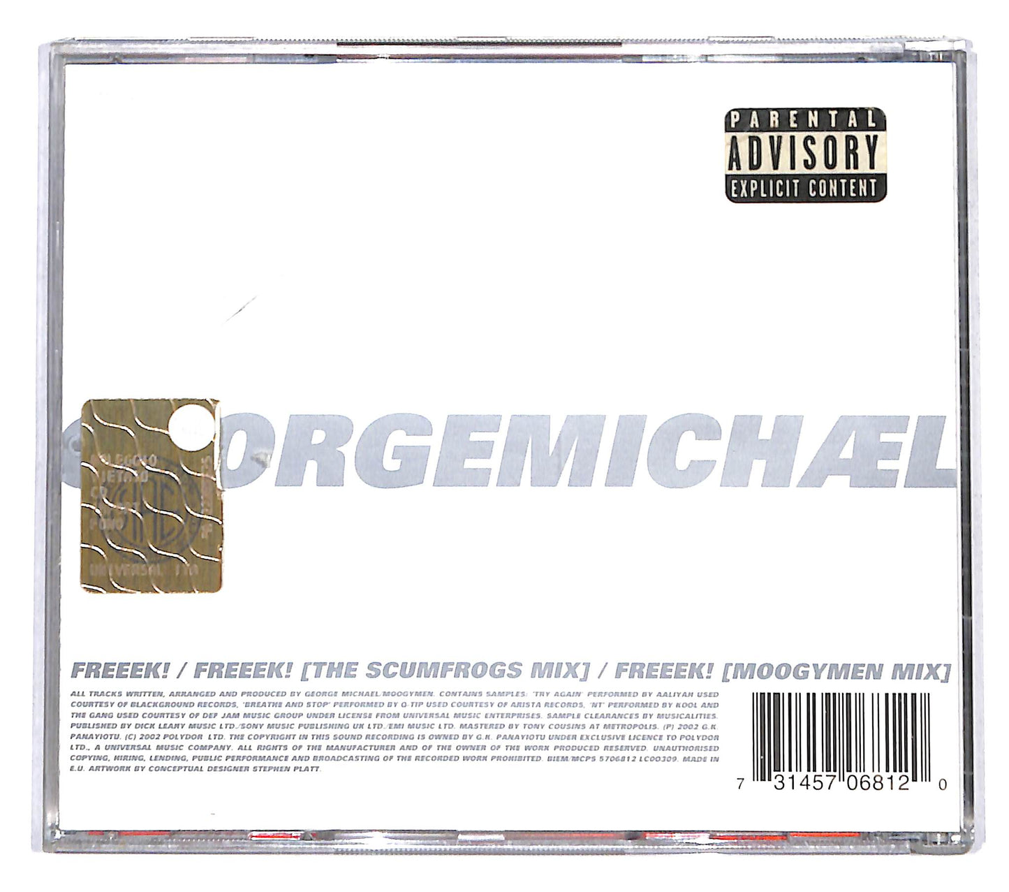 EBOND George Michael - Freeek! CD CD141037