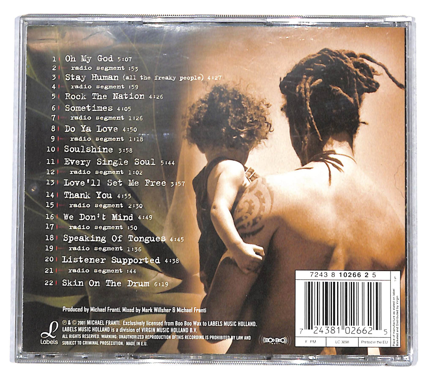 EBOND Michael Franti & Spearhead - Stay Human CD CD141044