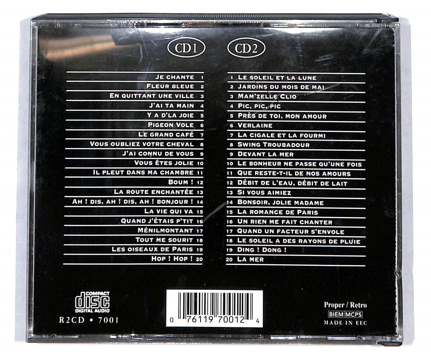 EBOND Charles Trenet - The Gold Collection: 40 Chansons D'Or CD CD141101