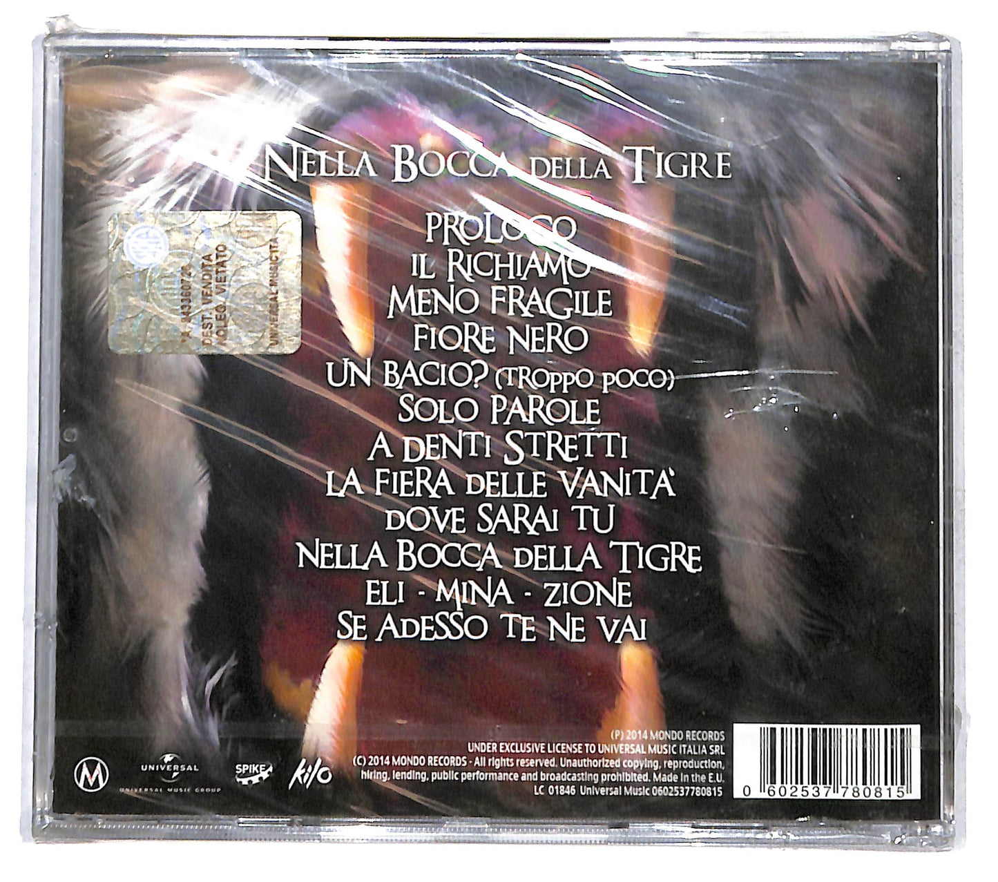 EBOND Mondo Marcio - Nella Bocca Della Tigre CD CD141127