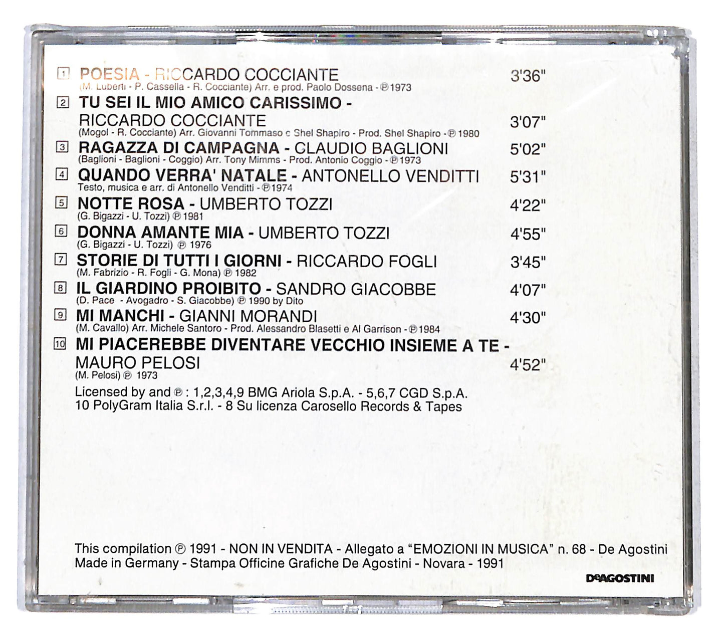 EBOND Various - Storie Di Tutti I Giorni CD CD141138