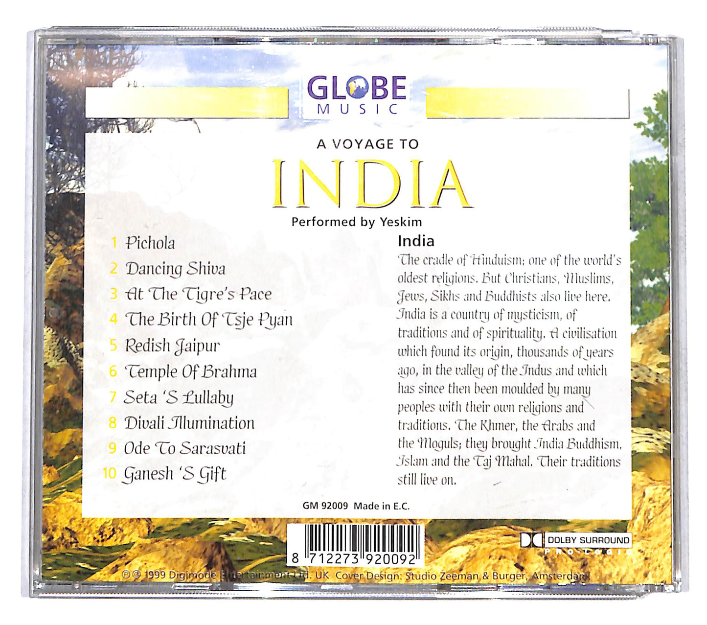 EBOND Yeskim - A Voyage To India CD CD141201