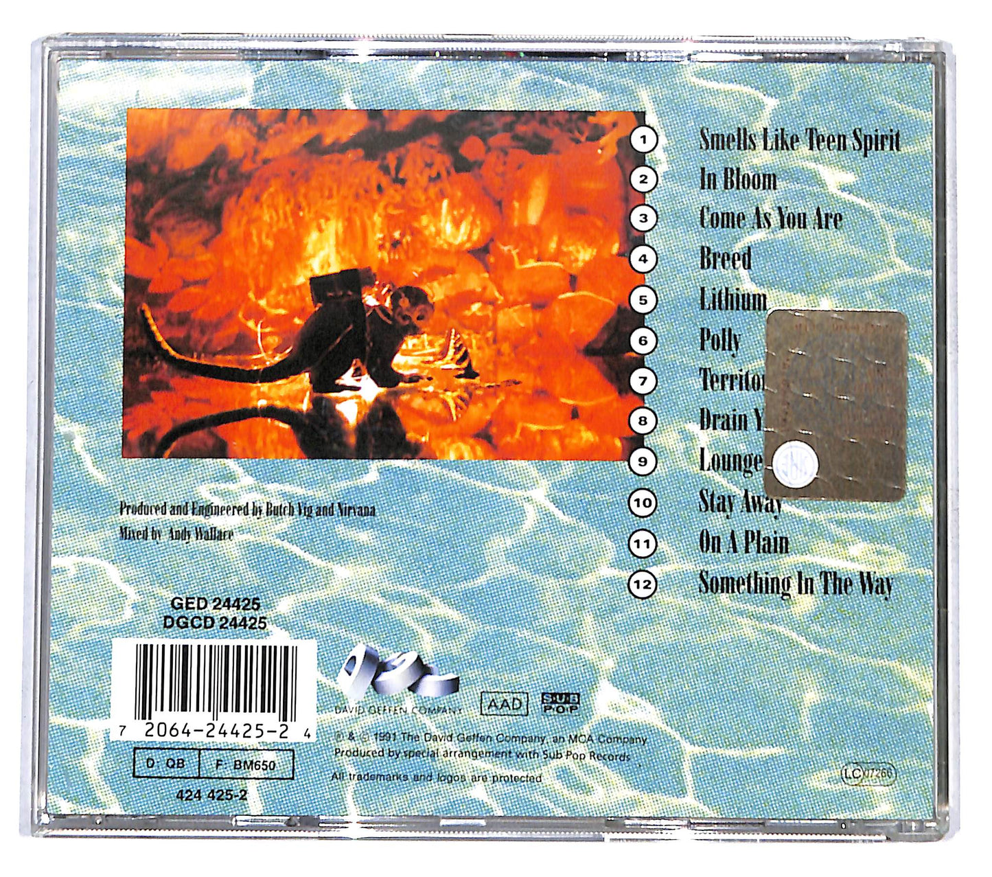 EBOND Nirvana - Nevermind CD CD141204