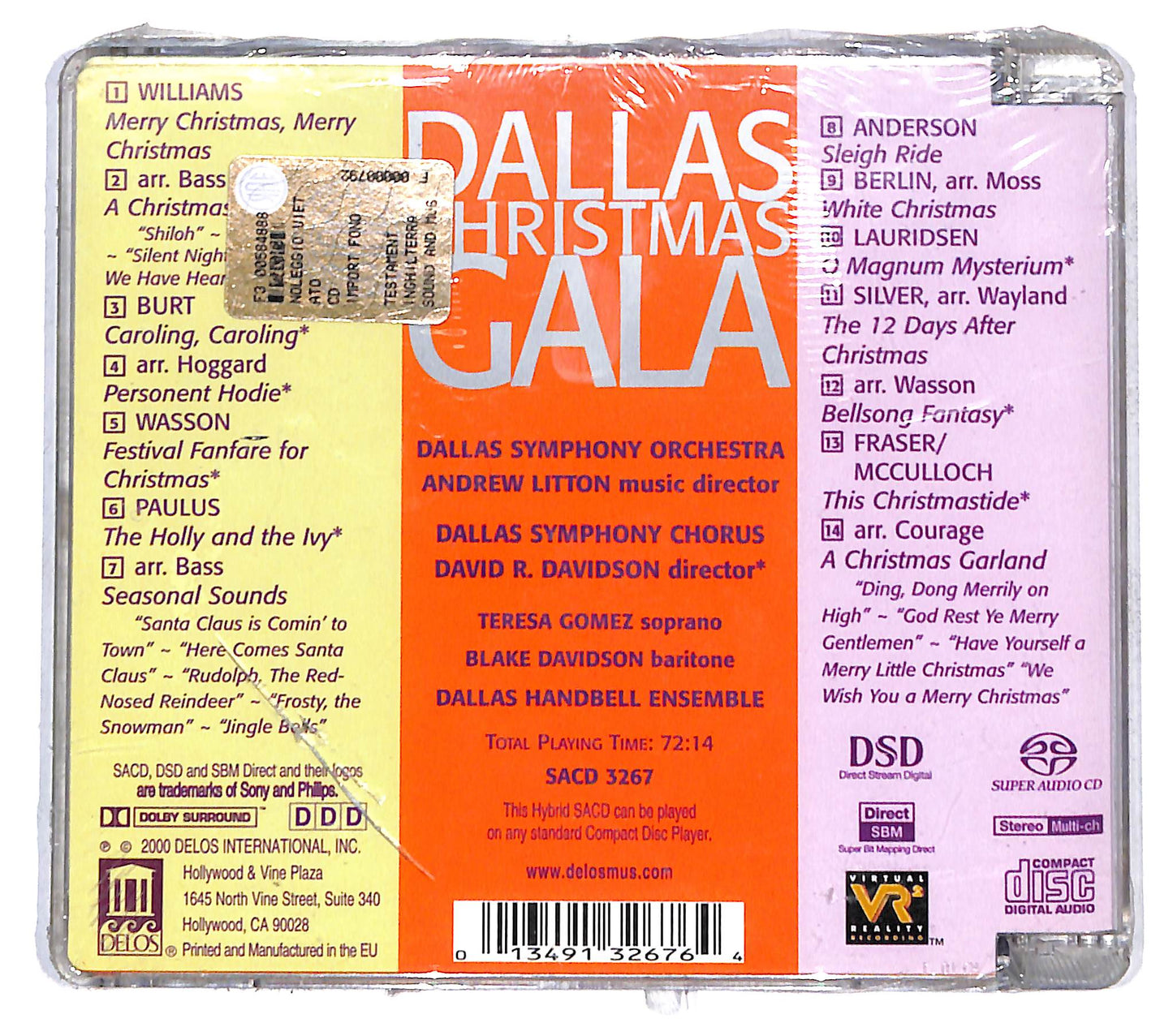 EBOND Dallas - Dallas Christmas Gala SJB CD CD141210