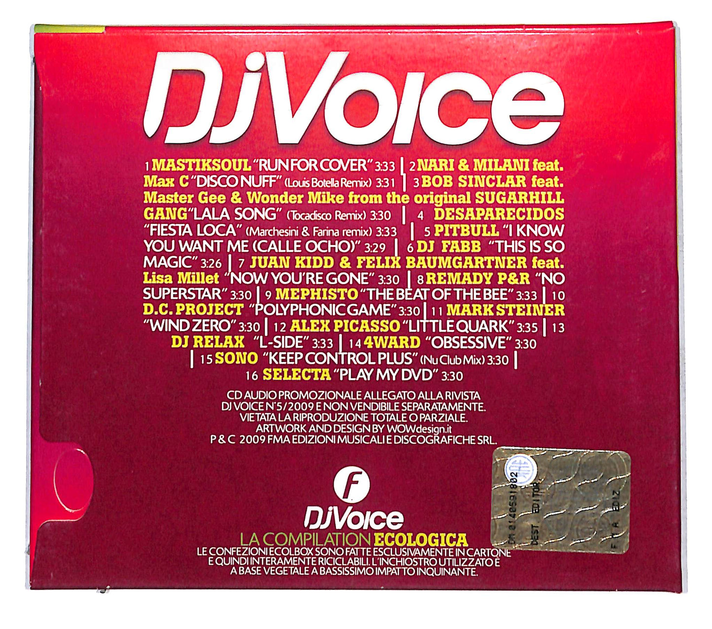 EBOND Various - DJ Voice Compilation Volume 5/2009 CD CD141218