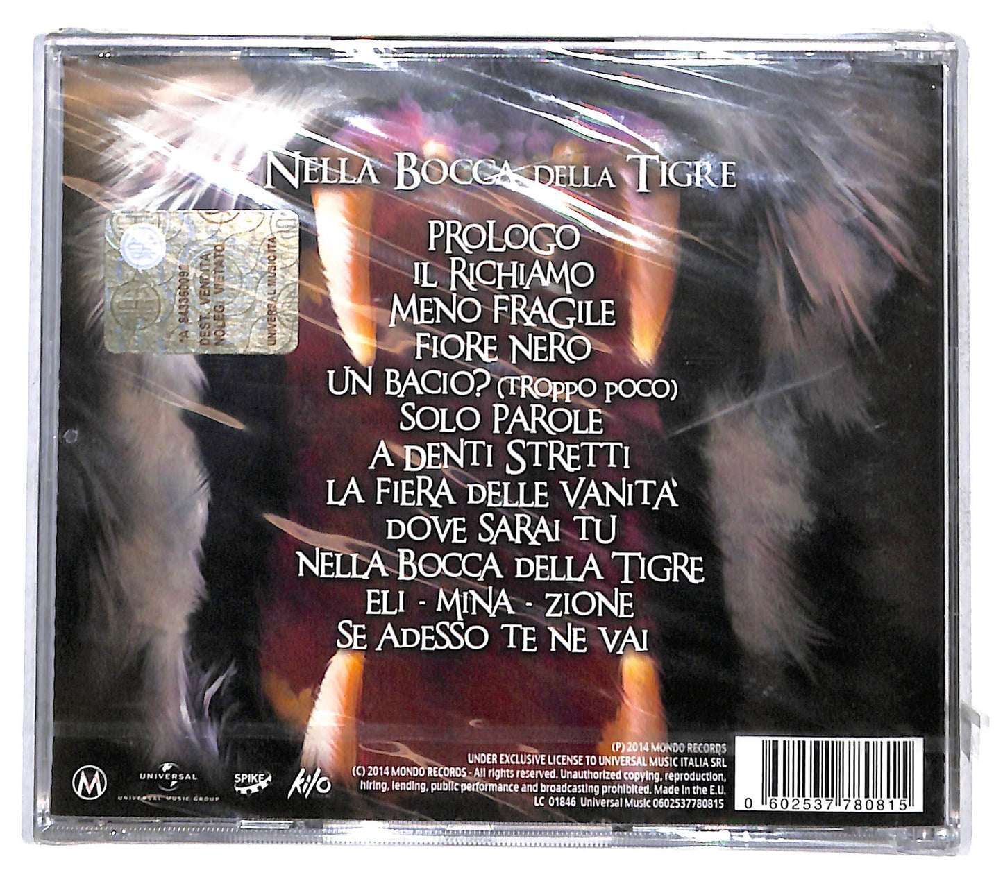 EBOND Mondo Marcio - Nella Bocca Della Tigre CD CD141220