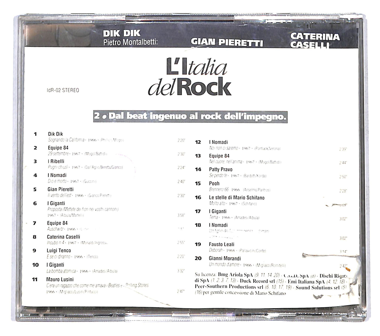 EBOND Various - Dal Beat Ingenuo Al Rock Dell'impegno CD CD141221
