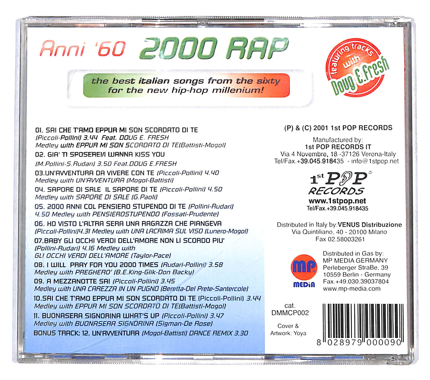 EBOND Various - Anni '60 - 2000 Rap CD CD141316