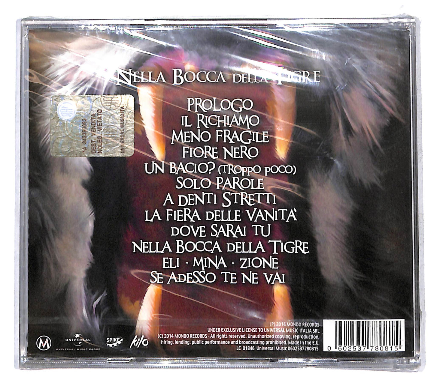EBOND Mondo Marcio - Nella Bocca Della Tigre CD CD141318